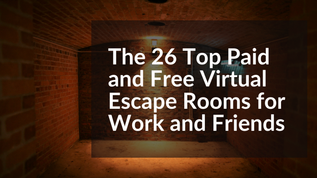 24 Best Virtual Escape Rooms for Team Building in 2024